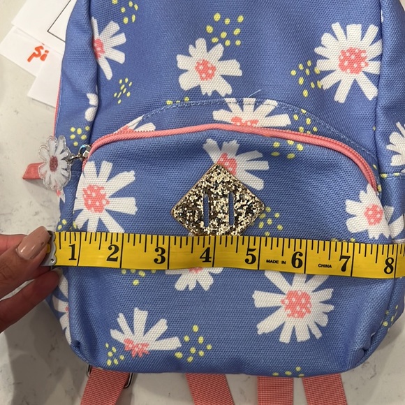 Cat and Jack mini floral print backpack - Picture 5 of 7